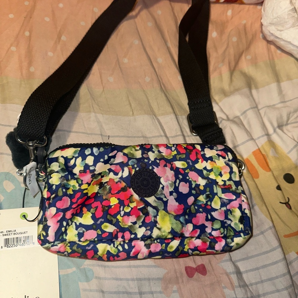 Kipling Floral Crossbody Bag